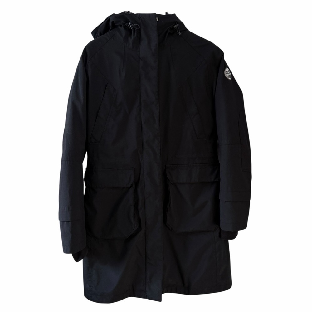 HELLY HANSEN Black 3-in-1 Winter Jacket Parka Coat size m - Picture 4 of 16